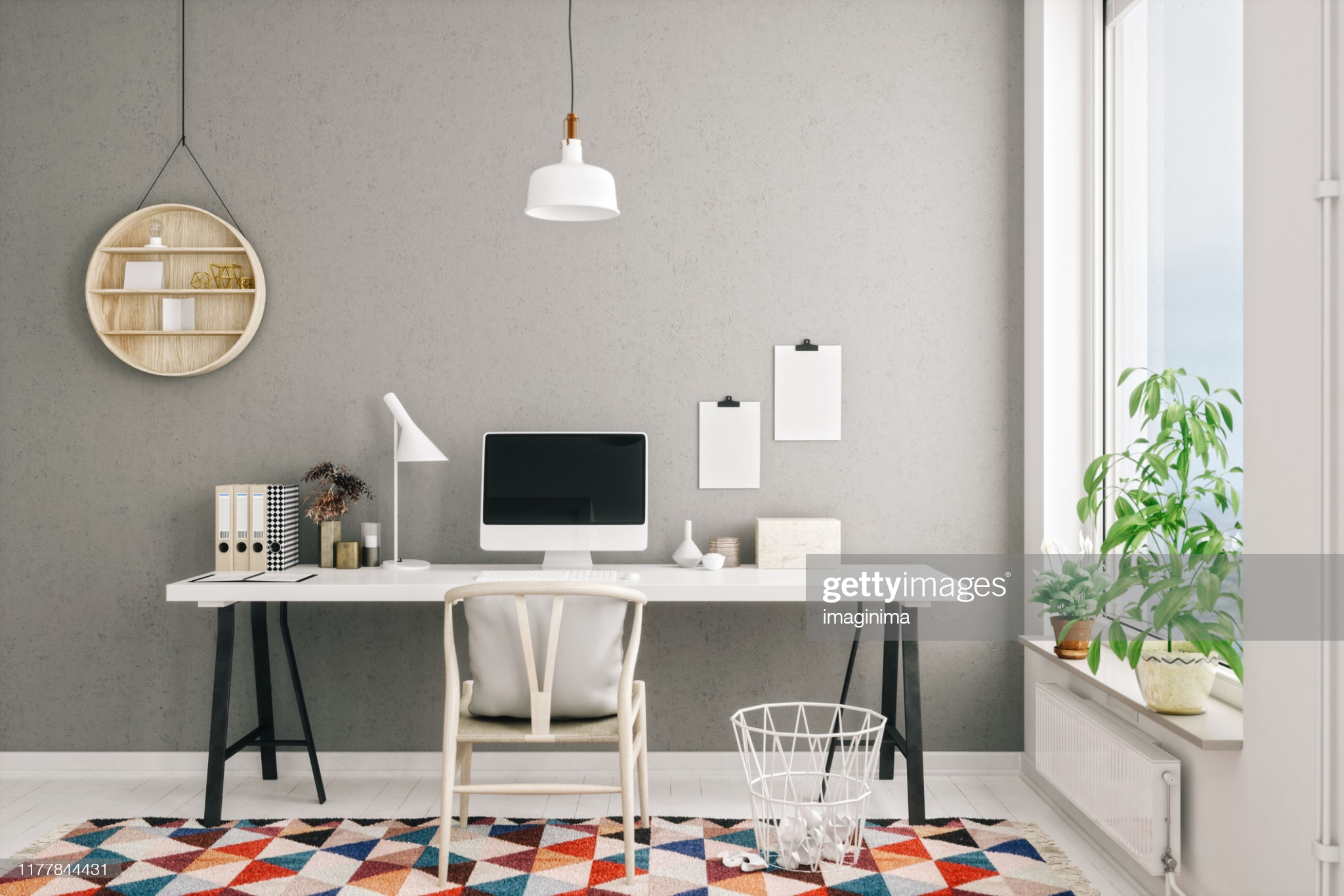 Stock photo syndrome example: A perfect desk for browsing the internet or starting your own business