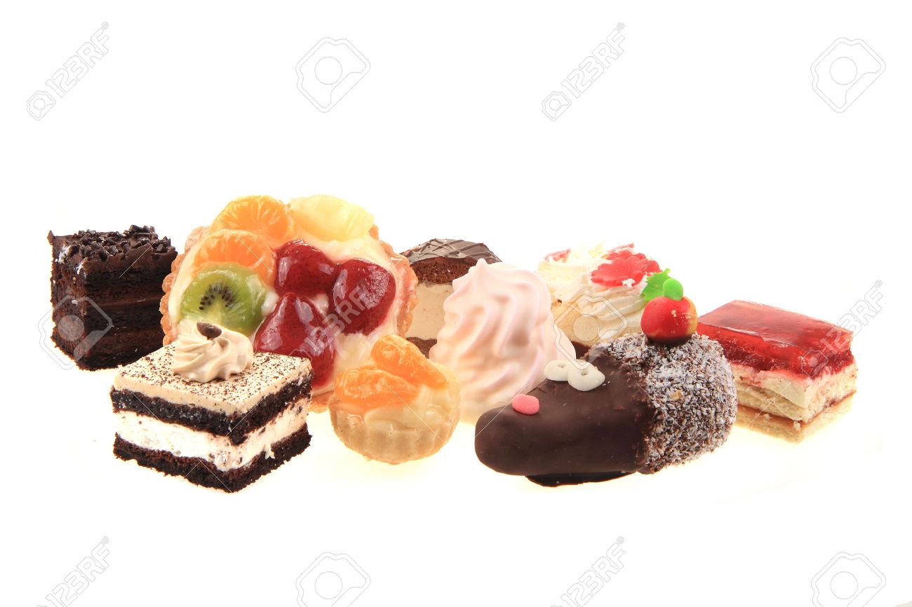 Stock photo syndrome example: Perfect delicious desserts for your food blog